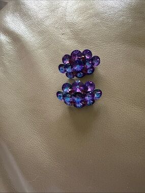 Vintage rhinestone earrings